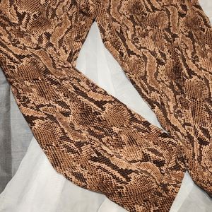 Express Snakeskin Joggers